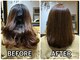 感動美髪サロンFEAT.大宮【5月下旬NEWOPEN（予定）】の写真/縮毛矯正を忘れる指通り。癖を伸ばし栄養を閉じ込める魔法の質感