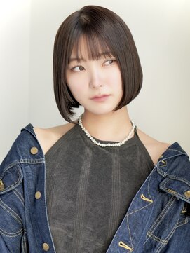 インセプション 銀座(INCEPTION) ぱつっとボブ・ショート/前髪あり/絶壁解消/20代/30代/大人