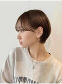丸みショート/大人ショート/小顔ボブ/マッシュショート
