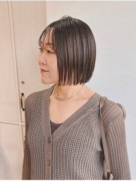 ハク(haku.) 切りっぱなしボブ