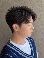 サラジュ 仁川店(SARAJU) 【メンズ特化】担当森山 毛流れパーマ×センターパート