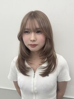 ネウィ ジャム 町田(newi JAM)&nbsp;グレージュカラー×ハッシュレイヤー【町田】