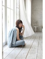 ワーフ ウエスト(wharf west)&nbsp;【wharf west】切りっぱなし×ゆるカール