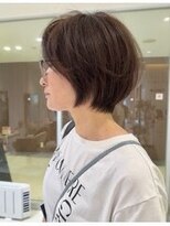 ルプル バイ フェイス 磯子(L'pul by face)&nbsp;ゆとりショート×アッシュブラウン　style by 田爪
