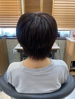 ヘアリゾート粋 トゥジュ 池袋東口店(tujuh)&nbsp;レイヤーカット/ナチュラル/大人ショートカット