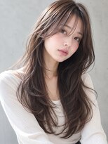 シエル 豊中岡町店(CIEL) ロングレイヤー/レイヤーカット/顔まわりレイヤー/ツヤ髪/豊中