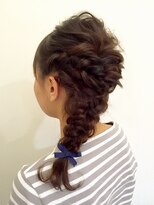 ハンズエミュ(hands emu)&nbsp;編みこみミックススタイル