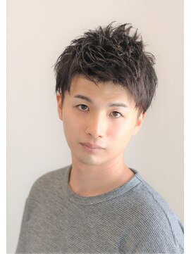 ノイセル(Noisyle) サイドパートショート クラウドマッシュセミウエットビジカジ