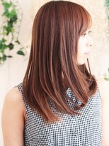 ヘアークラブ(HAIR CLUB) ストレートが織りなす清楚さ☆フェアリーストレートミディ