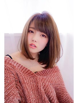 ロンドローズ 名古屋(Lond damaskRose) 【Lond damaskRose】津田稜也 王道綺麗めレイヤーボブ