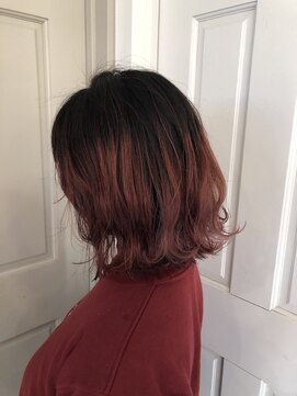 ロンドアベニール 北千住(Lond avenir) namie  レッドグラデーション