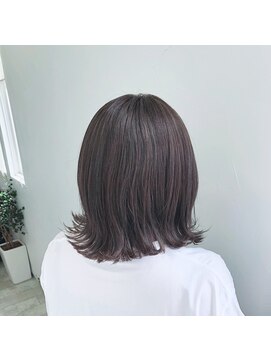 ミューズジャルダン(MUSE jardin) 艶ハイライト×切りっぱミディ