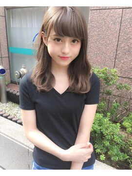 テオ(Theo) Theo /エメラルドアッシュ/ 巻き髪風パーマ/ミディアム