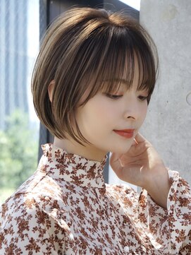 エインアンリー 表参道(AIN.ANLY.) 前髪あり大人ショートボブ20代30代40代【AIN.表参道】川原大地