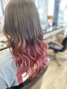 フレンズ 平岡店(friend's) 【札幌平岡 デザインカラー(グラデーション)】 木村美菜子