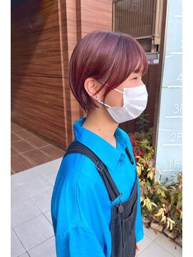 ヘアメイク シュシュ(Hair make chou chou) マッシュくびれヘアビタミンカラーメルティカラー大和八木