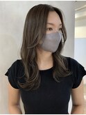 【orente 表参道】顔まわりレイヤー×透明感イルミナカラー