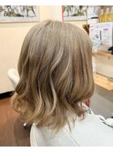 明るめアッシュベージュ