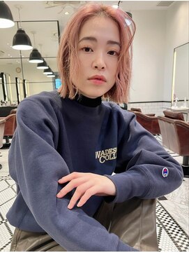 ミンクス 銀座店(MINX) 切りっぱなしカジュアルボブ