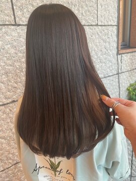 ライズ バイ レボ(RISE by REVO) 大人可愛いココアベージュグレージュカラーボブウルフ黒髪我孫子