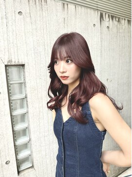 ロア 福岡天神本店(LORE) 赤髪韓国ヘア◎natsu