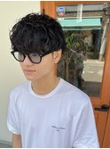 波巻きパーマ マッシュパーマ