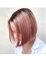 レコ 渋谷(LECO)&nbsp;ピンクブラウンルーツカラー