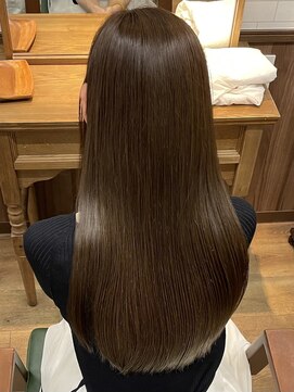 アンダーバーホワイトモデ 河内長野(_WHITE mode) ◎20代30代大人かわいいモカベージュナチュラルロブヘアー美肌