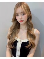 ドロシー 郡山桑野店(Dorothy)&nbsp;ベージュグレー黒髪レイヤーくびれヘア小顔10代20代30代40代