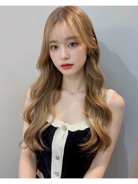 ドロシー 郡山桑野店(Dorothy) ベージュグレー黒髪レイヤーくびれヘア小顔10代20代30代40代