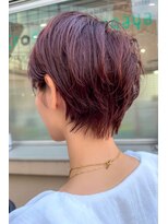 ハンサムショート×レッド