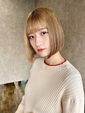 ラビマーニ 箕面店(Labimani) 【Labimani】内巻きボブスタイル
