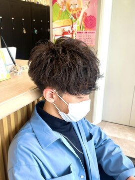 ルクス(Luxs) 【マッシュ×Cカールパーマ】