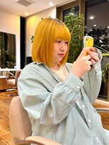 ビュートリアム ギンザ(BEAUTRIUM)&nbsp;ぱつっとボブ/ブリーチカラー