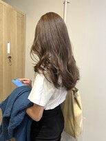 ローレンジウ(LOREN JU)&nbsp;透明感髪質改善ベージュダブルカラーミルクティーグレージュ