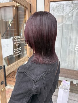 シモンズ ヘアー(SHIMONS HAIR) ボルドーカラー