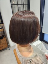 テラスヘア 長岡(TERRACEhair)&nbsp;ツヤとまとまりの上品ボブ施術