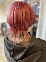 クロエバイラヴィズム  横越店蔦屋書店店内(CLOE by LUVISM)&nbsp;【ツートン×レッドグレー】