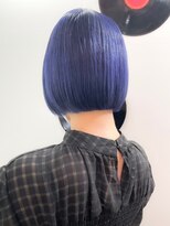 テーマ 下北沢(Thema) ボブ白髪染め白髪ぼかしブリーチなしダブルカラー下北沢