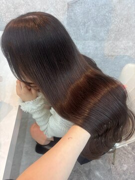 エス(Ess) 美髪/ワイドバング/ホワイトブロンド[髪質改善/ヘアセット/大宮]