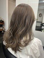 シベルバレー 横浜(sibell)&nbsp;ブリーチなし/ベージュカラー/ロング