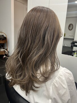 シベルバレー 横浜(sibell) ブリーチなし/ベージュカラー/ロング