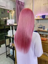 ミラク 町田(MIRAC) 【MIRAC町田店】ブリーチ履歴2回ある髪からピンクカラー