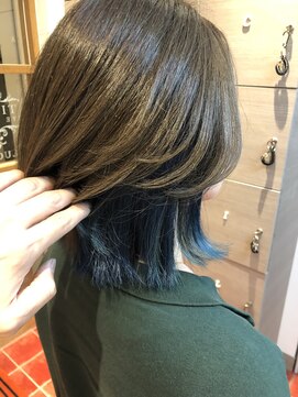 ルシア(LUCIA) インナーカラー/インナーブルー