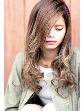 ピケ(pique) L・Aガール風グラデーション