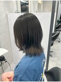 くびれヘア/アプリコットオレンジ/夏のヘアアレンジ/町田