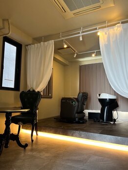 スクテ スイ(SQUTE Sui)の写真/【中崎町徒歩3分】自分へのご褒美に＊ゆったりとした癒しの空間で、贅沢トリートメントを堪能♪