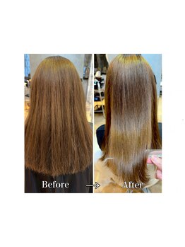 《HOT PEPPER Beauty AWARD 2024 ベストサロン部門 注目サロン選出》ダメージレスなストレートヘアに！