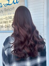 パーミルヘアーピピ(permille hair pipi) セミロング×バイオレット