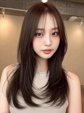 ノイズオオサカ 天王寺店(NOISM OSAKA) 20代30代40代韓国ウルフレイヤーカットくびれミディアムヘアボブ